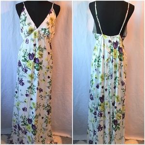 NWT NSR Print Maxi Dress